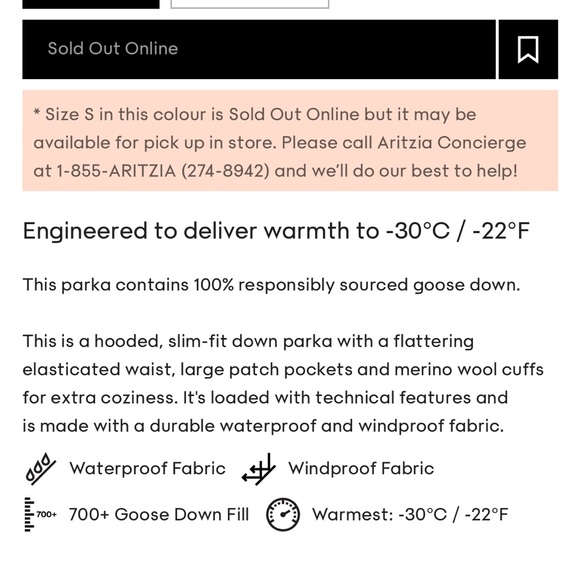 TNA Bancroft Parka- EUC - Picture 4 of 16